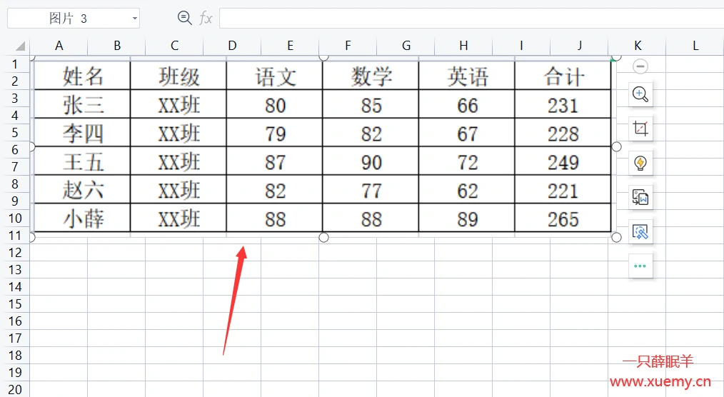 快速将图片中的表格文字导入至Excel表格中-一只薛眠羊