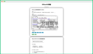 Windows系统调校程序By OlSoul 系统优化设置小工具-一只薛眠羊