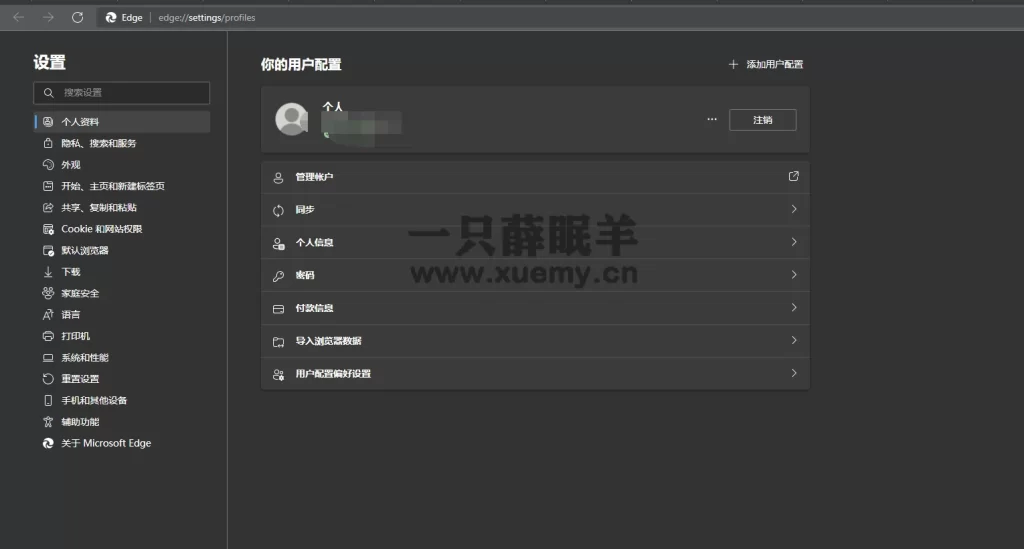 图片[2]-小薛教你解决win10系统edge浏览器内存占用过高问题-一只薛眠羊