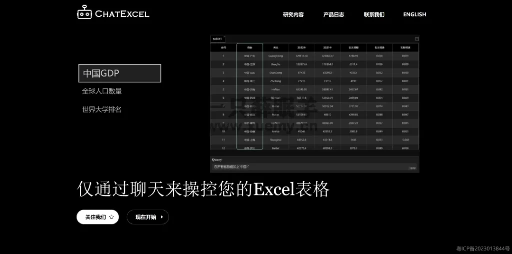 酷表ChatExcel 通过与AI聊天自动处理表格 北大出品免费无限制-一只薛眠羊