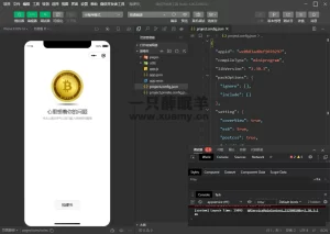 抛硬币小游戏微信小程序源码 完美运营-一只薛眠羊