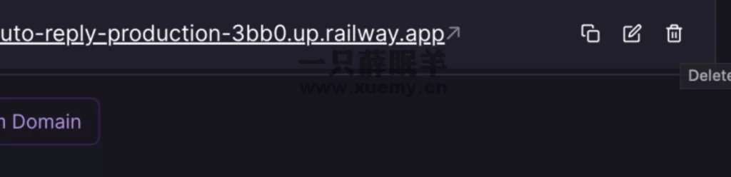 图片[10]-用国外免费容器托管平台railway.app部署chatGPT-AI 自动回复机器人项目-一只薛眠羊