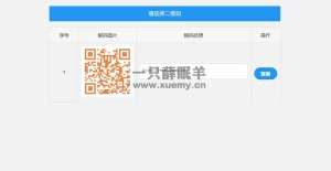 二维码在线批量解码工具HTML源码-一只薛眠羊